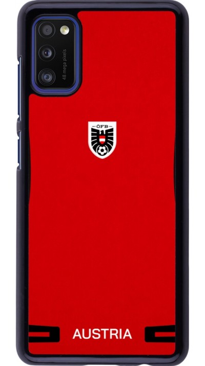 Coque Samsung Galaxy A41 - Maillot de football Autriche 2026 personnalisable