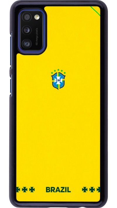 Coque Samsung Galaxy A41 - Maillot de football Bresil 2026 personnalisable