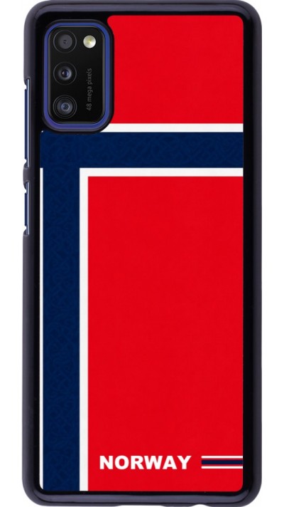 Coque Samsung Galaxy A41 - Maillot de football Norvège 2026 personnalisable