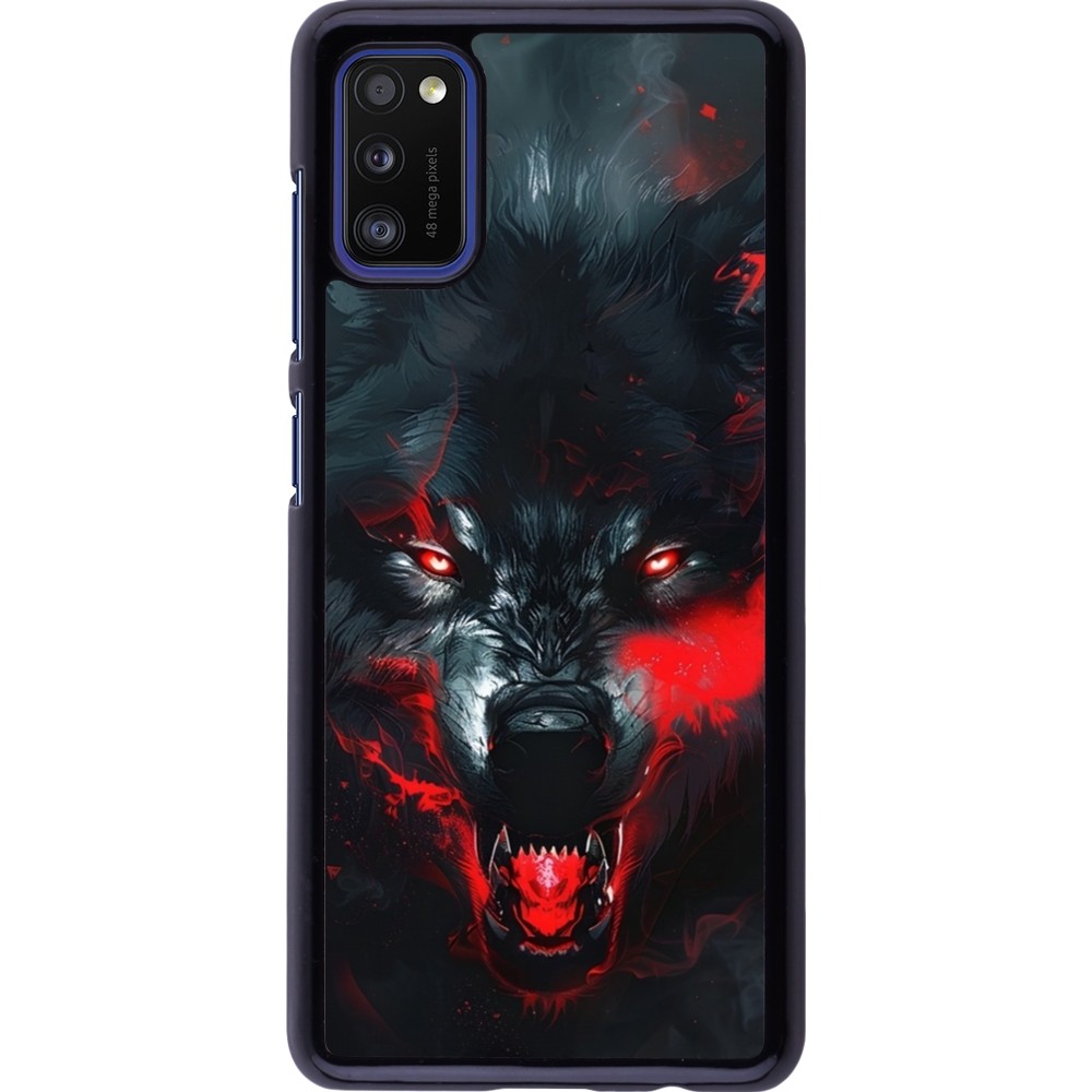 Coque Samsung Galaxy A41 - Halloween 2024 mad werewolf