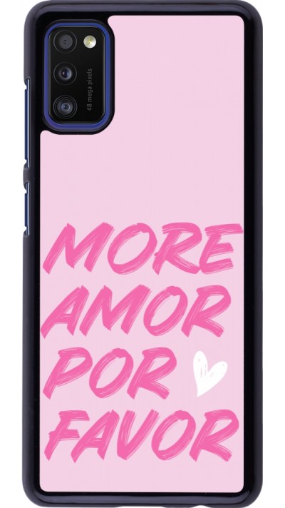 Samsung Galaxy A41 Case Hülle - More amor porfavor