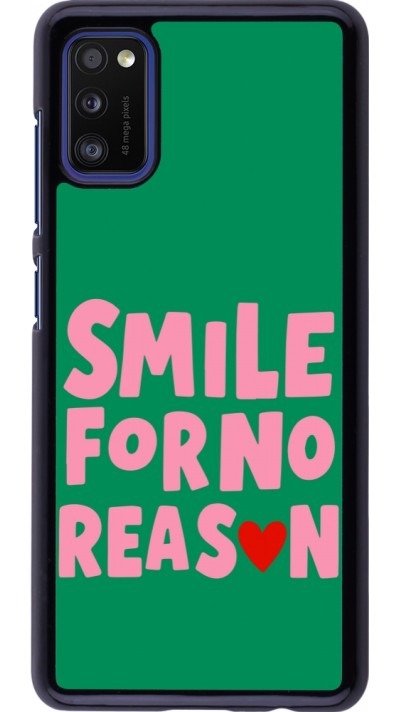 Coque Samsung Galaxy A41 - Smile for no reason 2026