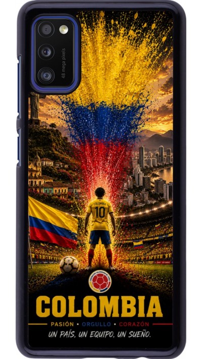 Coque Samsung Galaxy A41 - Football Colombie splash 2026