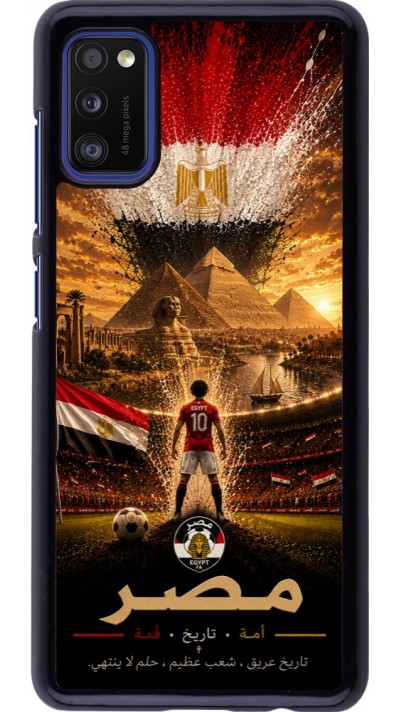 Coque Samsung Galaxy A41 - Football Égypte splash 2026