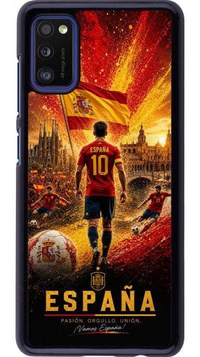 Coque Samsung Galaxy A41 - Football Espagne splash 2026