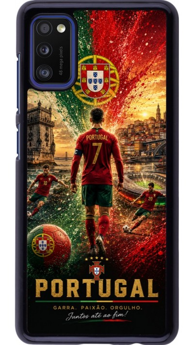Coque Samsung Galaxy A41 - Football Portugal splash 2026