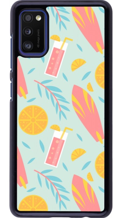 Coque Samsung Galaxy A41 - Summer 2025 Pattern citron