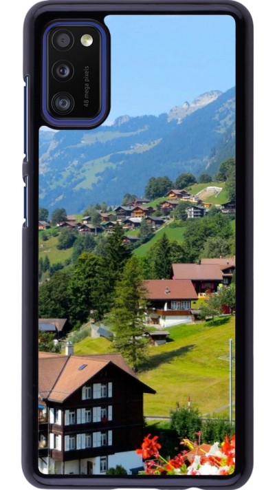 Samsung Galaxy A41 Case Hülle -  Nationalfeiertag Schweiz Landschaft