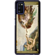 Samsung Galaxy A41 Case Hülle - Kunstbild - Die Erschaffung Adams - Michelangelo