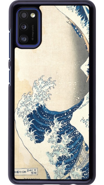 Samsung Galaxy A41 Case Hülle - Kunstbild - Die große Welle vor Kanagawa - Hokusai