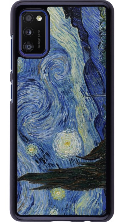 Samsung Galaxy A41 Case Hülle - Kunstbild - Sternennacht - Van Gogh