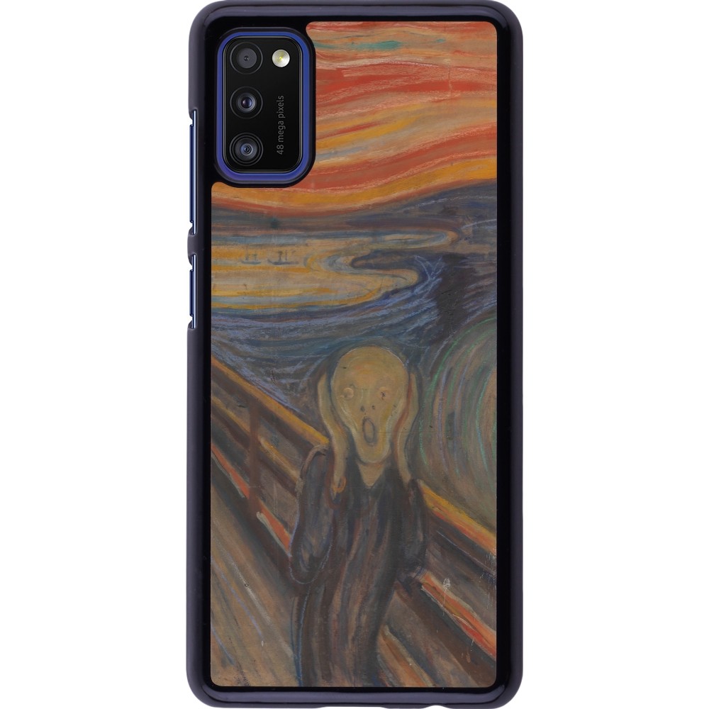 Samsung Galaxy A41 Case Hülle - Kunstbild - Der Schrei - Edvard Munch