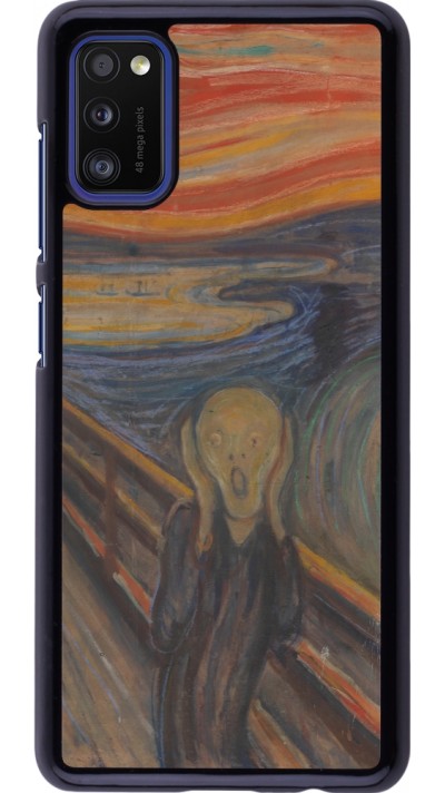 Samsung Galaxy A41 Case Hülle - Kunstbild - Der Schrei - Edvard Munch