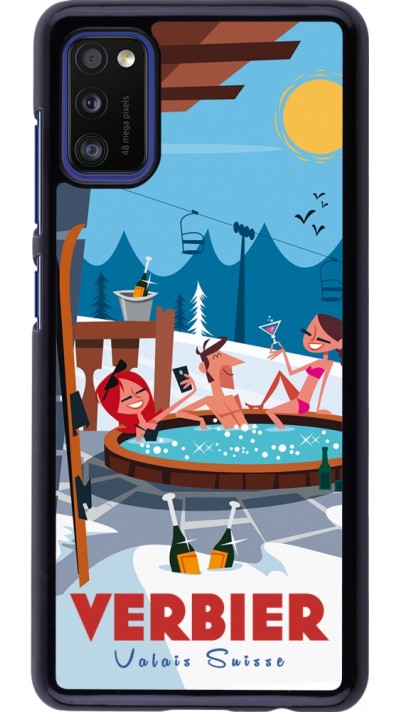 Coque Samsung Galaxy A41 - Verbier Mountain Jacuzzi