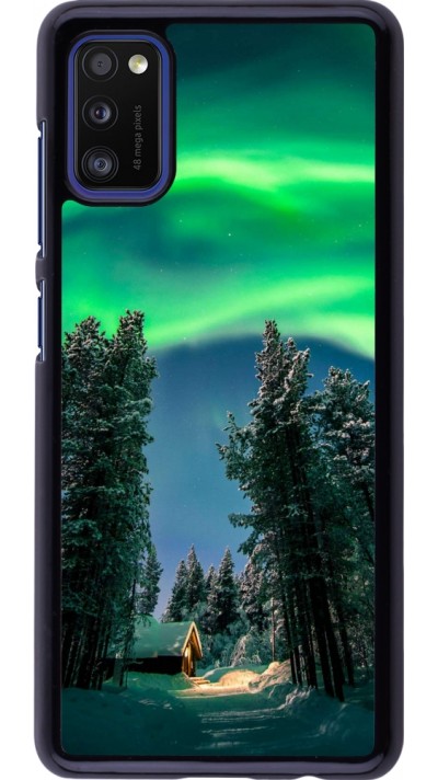 Coque Samsung Galaxy A41 - Winter 22 Northern Lights