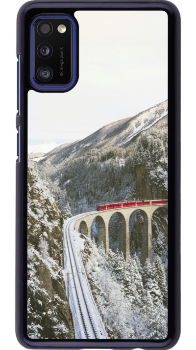 Coque Samsung Galaxy A41 - Winter 25 Winter polar express