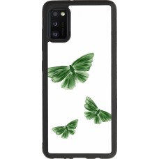 Coque Samsung Galaxy A41 - Silicone rigide noir Butterflies 2026