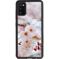 Coque Samsung Galaxy A41 - Silicone rigide noir Cherry tree 2026