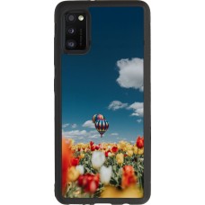 Coque Samsung Galaxy A41 - Silicone rigide noir Hot air balloon 2026
