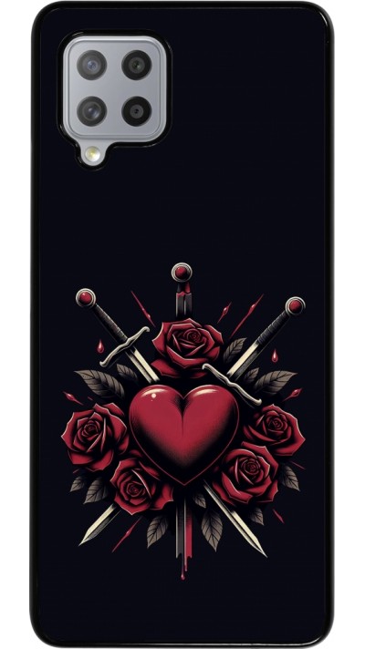 Coque Samsung Galaxy A42 5G - Valentine 2024 gothic love