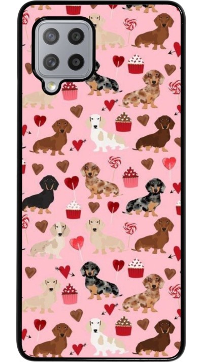 Coque Samsung Galaxy A42 5G - Valentine 2024 puppy love