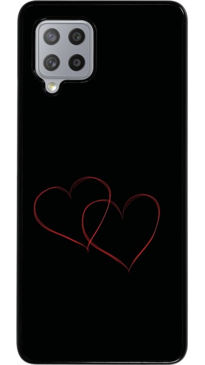 Coque Samsung Galaxy A42 5G - Valentine 2023 attached heart