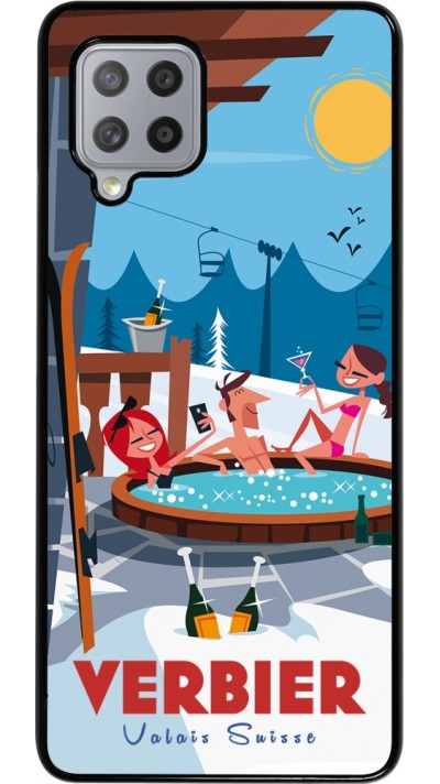 Coque Samsung Galaxy A42 5G - Verbier Mountain Jacuzzi