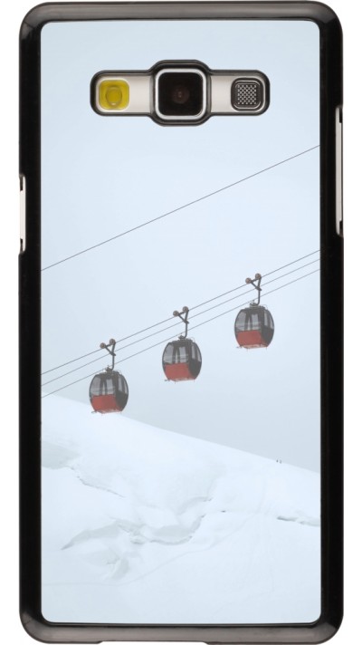 Samsung Galaxy A5 (2015) Case Hülle - Winter 22 ski lift