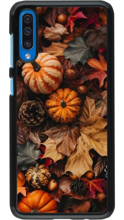 Samsung Galaxy A50 Case Hülle - Autumn 25 Pumpkin