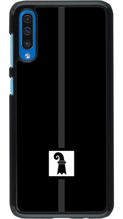 Samsung Galaxy A50 Case Hülle - Kanton BS schwarz