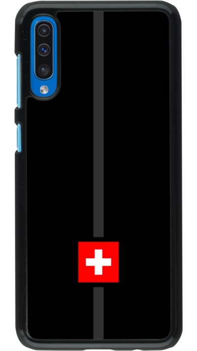 Samsung Galaxy A50 Case Hülle - Kanton CH schwarz