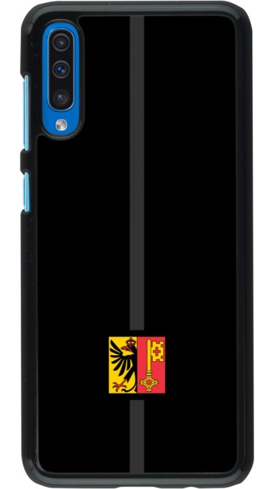 Samsung Galaxy A50 Case Hülle - Kanton GE schwarz