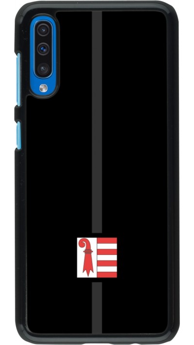 Samsung Galaxy A50 Case Hülle - Kanton JU schwarz