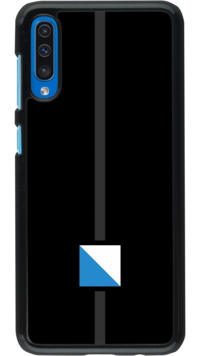 Samsung Galaxy A50 Case Hülle - Kanton ZH schwarz