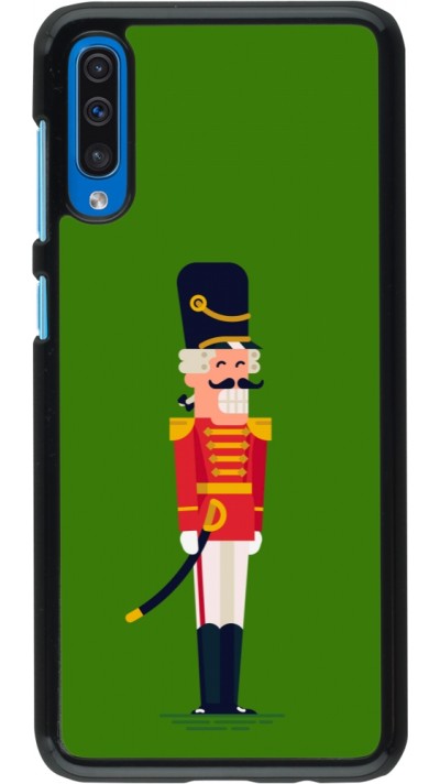 Coque Samsung Galaxy A50 - Christmas 25 Nutcracker Green