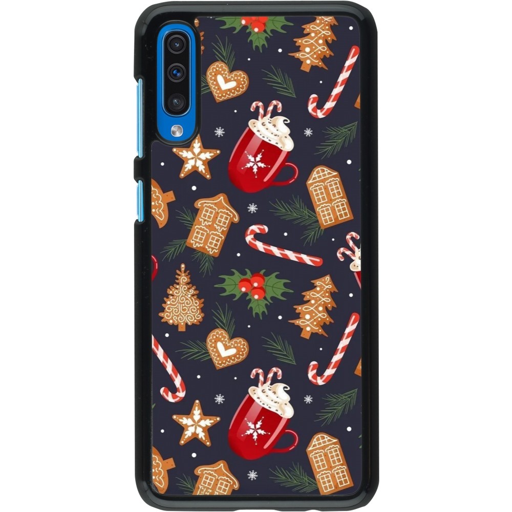 Coque Samsung Galaxy A50 - Christmas 25 Pattern Gingerbread House