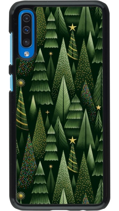 Coque Samsung Galaxy A50 - Christmas 25 Pattern Xmas Tree