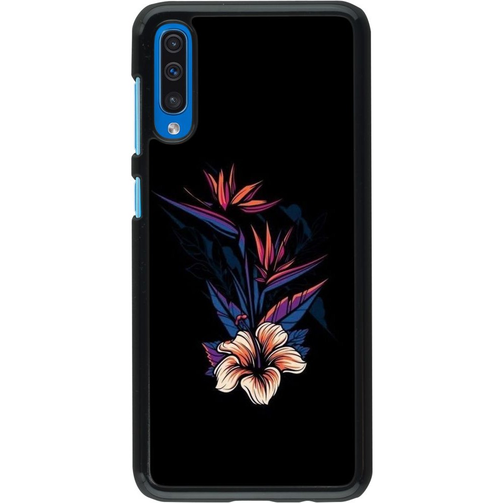 Coque Samsung Galaxy A50 - Dark Flowers