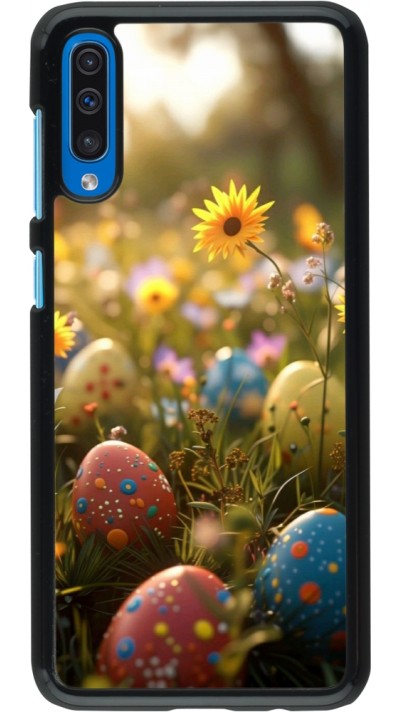 Coque Samsung Galaxy A50 - Easter 2026 Decorated eggs