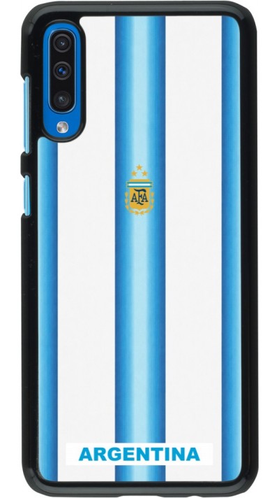 Coque Samsung Galaxy A50 - Maillot de football Argentine 2026 personnalisable