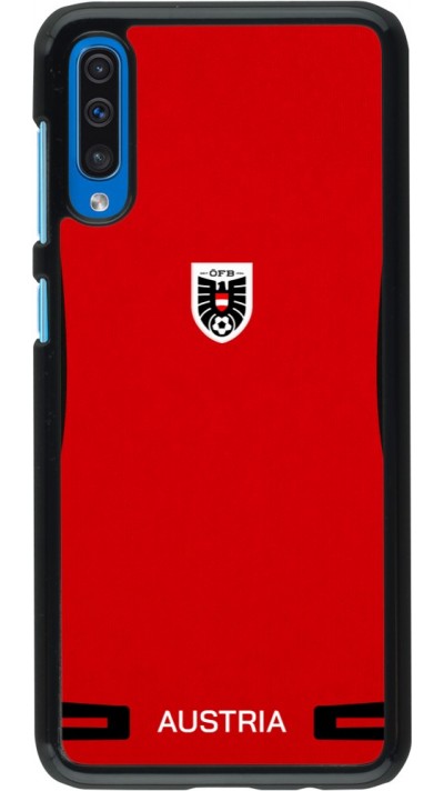 Coque Samsung Galaxy A50 - Maillot de football Autriche 2026 personnalisable