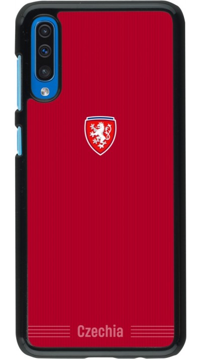 Coque Samsung Galaxy A50 - Maillot de football Répuplique Tchèque 2026 personnalisable