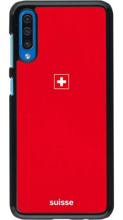 Coque Samsung Galaxy A50 - Maillot de football Suisse 2026 personnalisable