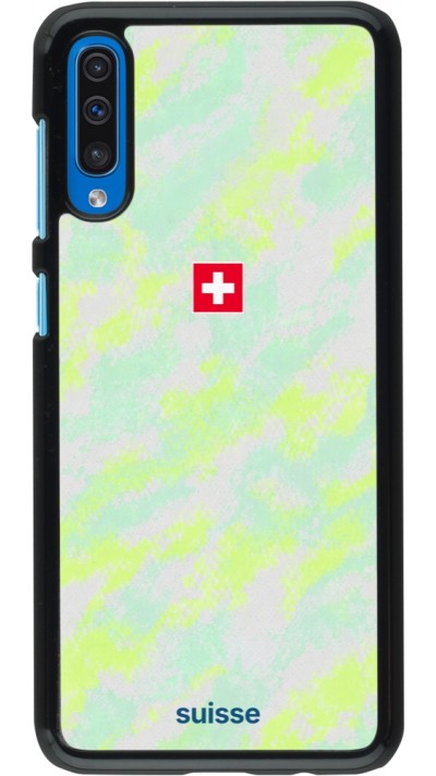 Coque Samsung Galaxy A50 - Maillot de football Suisse Away 2026 personnalisable