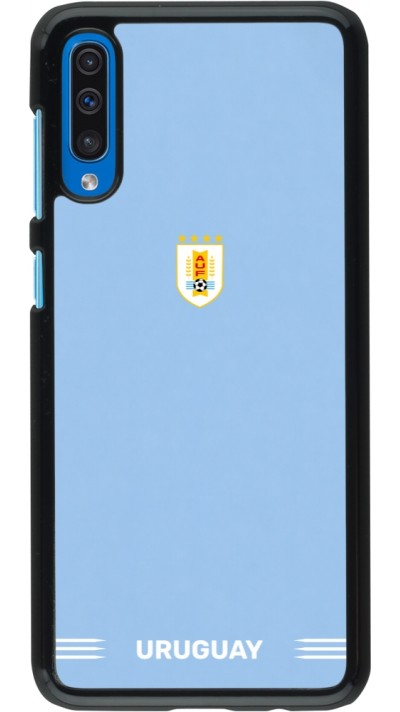 Coque Samsung Galaxy A50 - Maillot de football Uruguay 2026 personnalisable