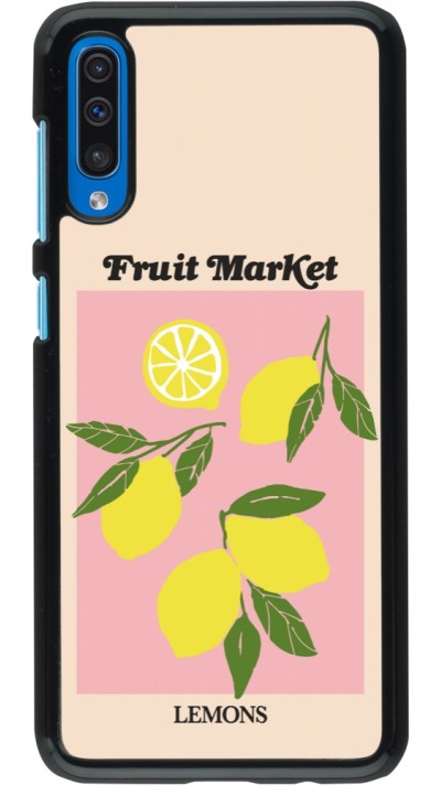Coque Samsung Galaxy A50 - Fruit market lemons 2026