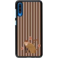 Coque Samsung Galaxy A50 - Monkey with stripes