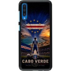 Coque Samsung Galaxy A50 - Football Cap-Vert splash 2026