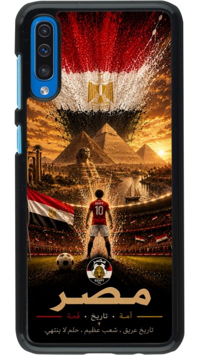 Coque Samsung Galaxy A50 - Football Égypte splash 2026