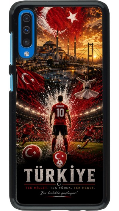 Coque Samsung Galaxy A50 - Football Turquie splash 2026